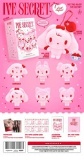 IVE SECRET Official Evil Cupid Platform vers Minive Keyring Album [US Shipping]