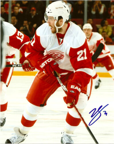 Detroit Red Wings Ville Leino Signed Autographed 8x10 Photo COA - Bild 1 von 1