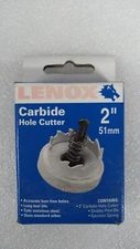 New Genuine Lenox Carbide Hole Saw Cutter 2   2 Inch 20104-32CHC