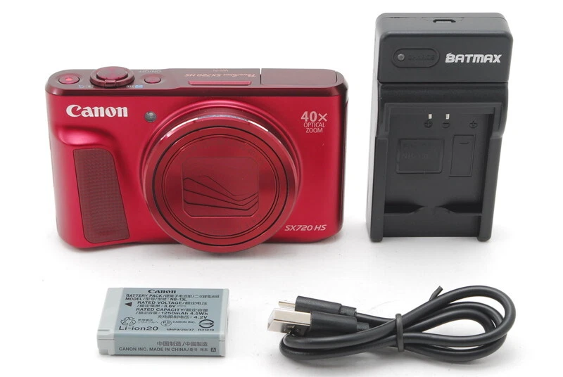 [Used] Canon PowerShot SX720 HS Digital Camera - Red