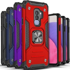 For Samsung Galaxy S9/S9 Plus Case Phone Shockproof Cover + Tempered Glass