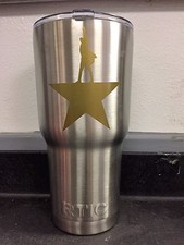 Hamilton: An American Musical Broadway Vinilo Adhesivo RTIC Termo Taza