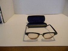 VTG WOMEN'S ALUMINUM 1/10 12K GF EYEGLASS CAT EYE FRAMES 20 USED W/CASE