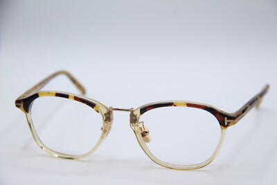 NEW TOM FORD TF 5727-D-B 055 BROWN GOLD TORT AUTHENTIC DESIGNER