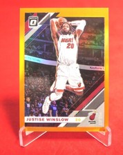 Justise Winslow Orange Donruss Optic 2020-21 Basketball Card /199
