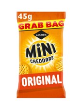 Jacobs Mini Cheddars 30 x 45g – 5 Flavours to Choose – FREE UK Delivery