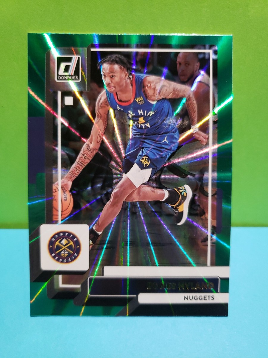 NBA DONRUSS Bones Hyland RC サインカード 2022-23 Donruss Basketball Bones Hyland Green Laser Holo | eBay