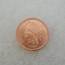 ---1909-S Indian Head Cent Penny, Gorgeous RED, Superb ---+++