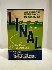 Vintage 1941 Linal All Purpose Household Soap Box