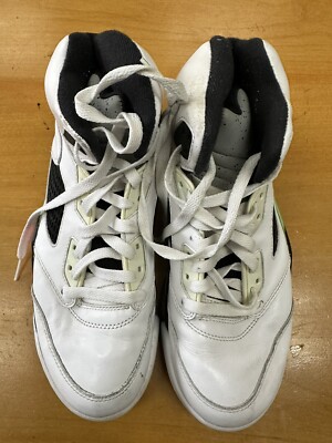 Nike Air Jordan 5 Retro Pro Stars‎ White Green Men\'s Shoes Sneakers Size 11.5 Jordan 5 Retro Pro Stars/space Jam Size 9 Og All | eBay main image 3