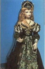 1:12 scale Miniature Doll Art Tutorial~ Patterns~ Clothes/Hair AYN Dana Burton