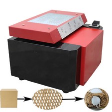 Corrugated Board Expansion Cutting Machine Kraft Paper Cardboard Shredder 110V