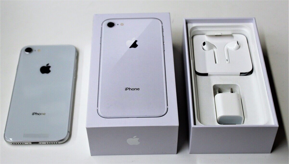 Apple iPhone 8 - 64GB - Silver (Verizon) A1863 (CDMA + GSM) for 
