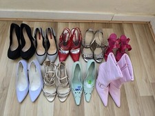 Ladies Shoes Heels Size 5 . Price for one pair.