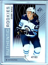  2018-19 SP Game Used #177 Sami Niku RC /83 - TRUE ROOKIE -  Winnipeg Jets