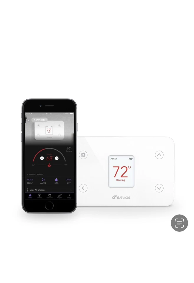 iDevices WiFi & Bluetooth Enabled Home Thermostat - Image 3 of 4