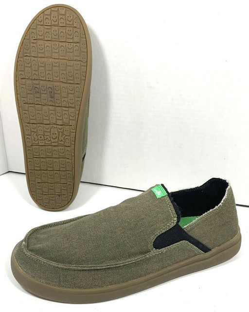 mens sanuk slip on shoes