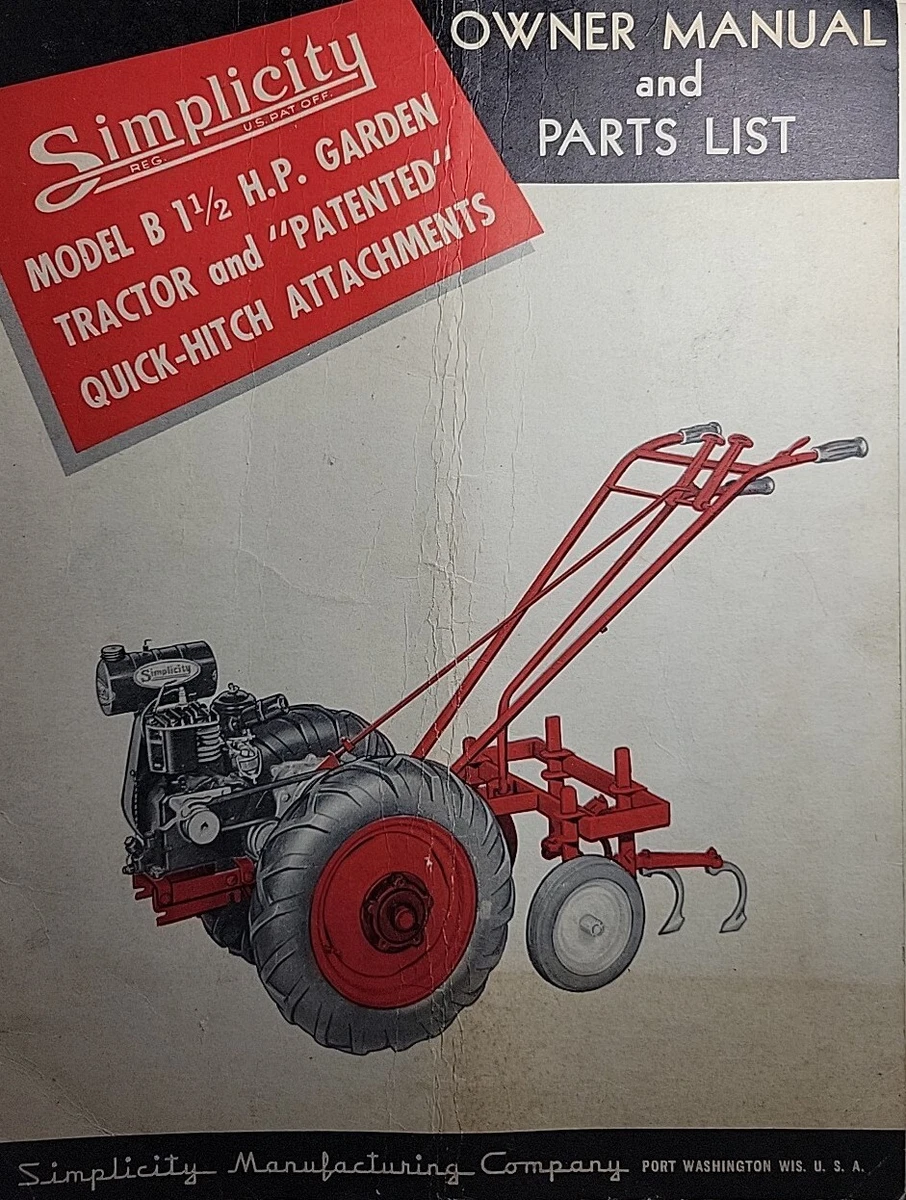 Simplicity Garden Tractor Attachments Fasci Garden