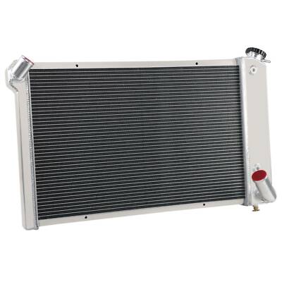 3 Rows Aluminum Radiator Fits 1969-1972 Chevy Corvette Small Block 5.7 V8 Engine