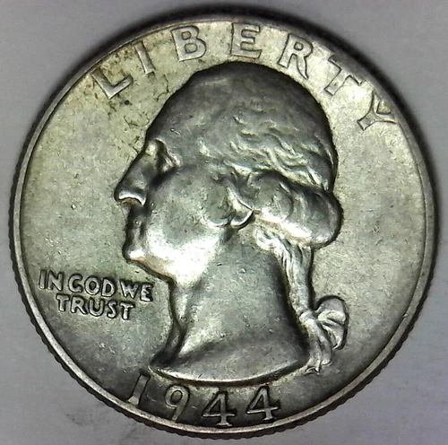 Nice Collector grade 1944  Washington Quarter Buy it now Free Shipping in USA