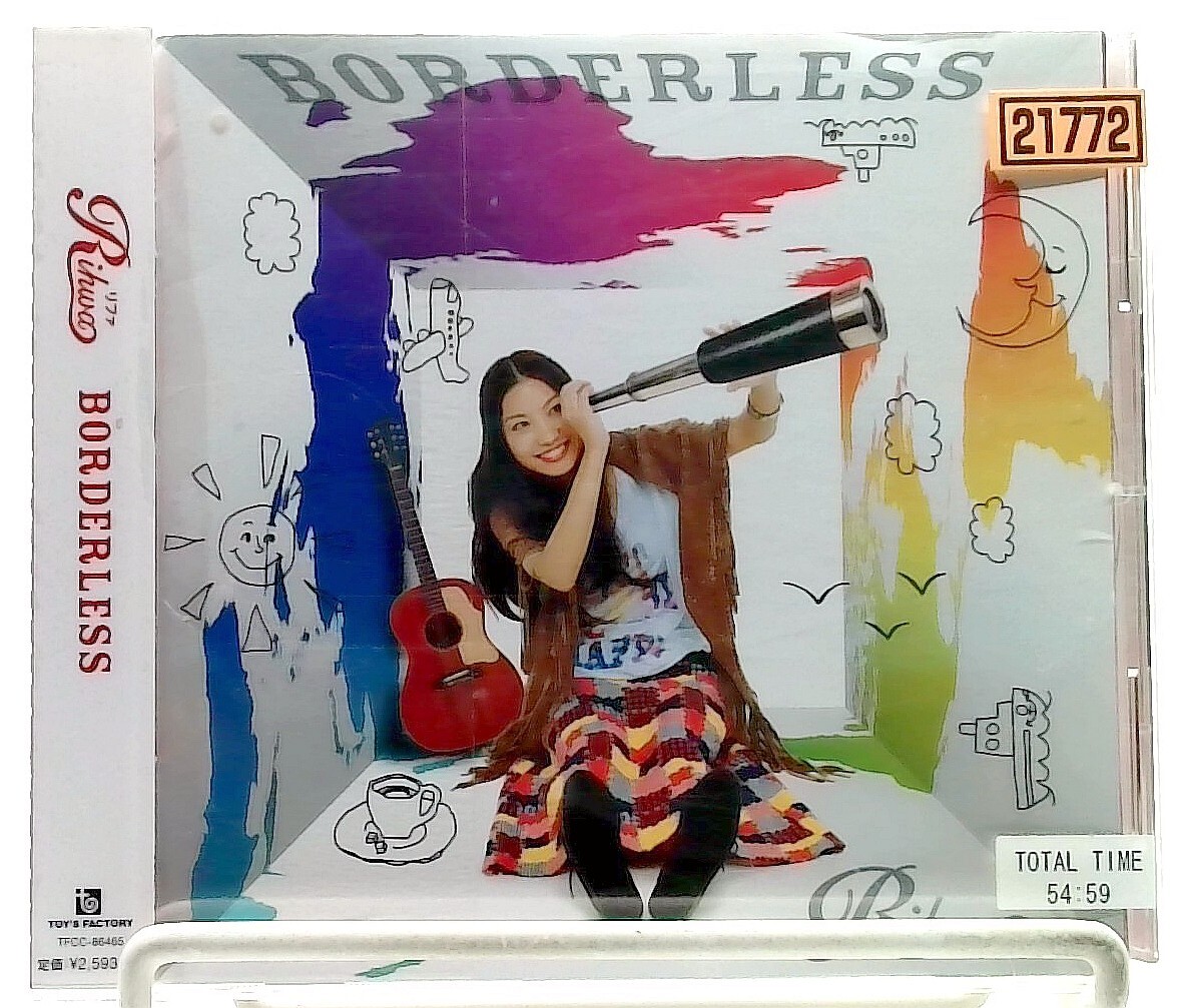 BORDERLESS [CD with OBI] Rihwa/JAPAN/Singer-songwriter/pop | eBay