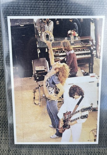 1974 Led Zeppelin Music Card Panini Picture Pop Top Sellers # 46 High Grade - Picture 2 of 3