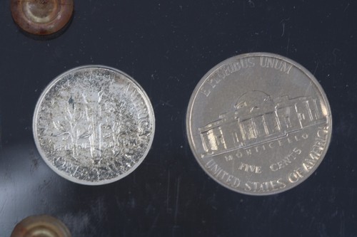 1959-P US Mint Silver Proof Set, 5 Coins, Black Acrylic Holder 90% Silver - Picture 6 of 10