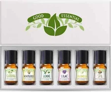 Essential Oil Set Gardenia Honeysuckle Jasmine Lilac Magnolia Spa Oil