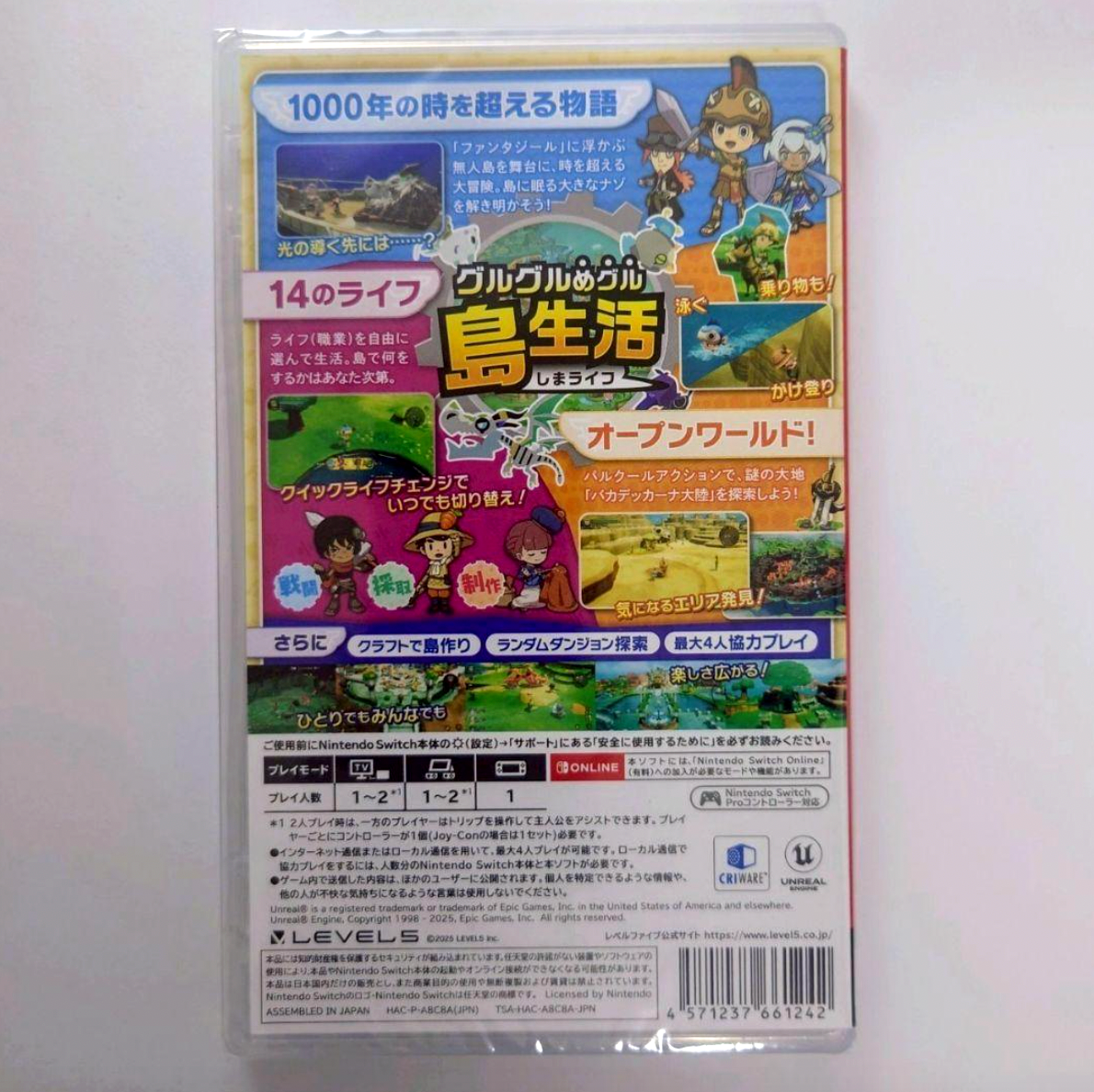 FANTASY LIFE ！ Nintendo Switch Fantasy Life i The Girl Who Steals Time Nintendo Switch