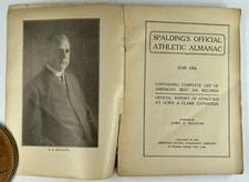 1906 SPALDING TRACK & FIELD OFFICIAL ATHLETIC ALMANAC GUIDE + LEWIS & CLARK EXPO