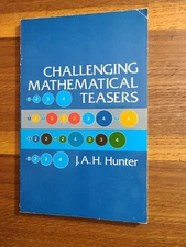 Challenging Mathematical Teasers by J. A. H. Hunter  PB