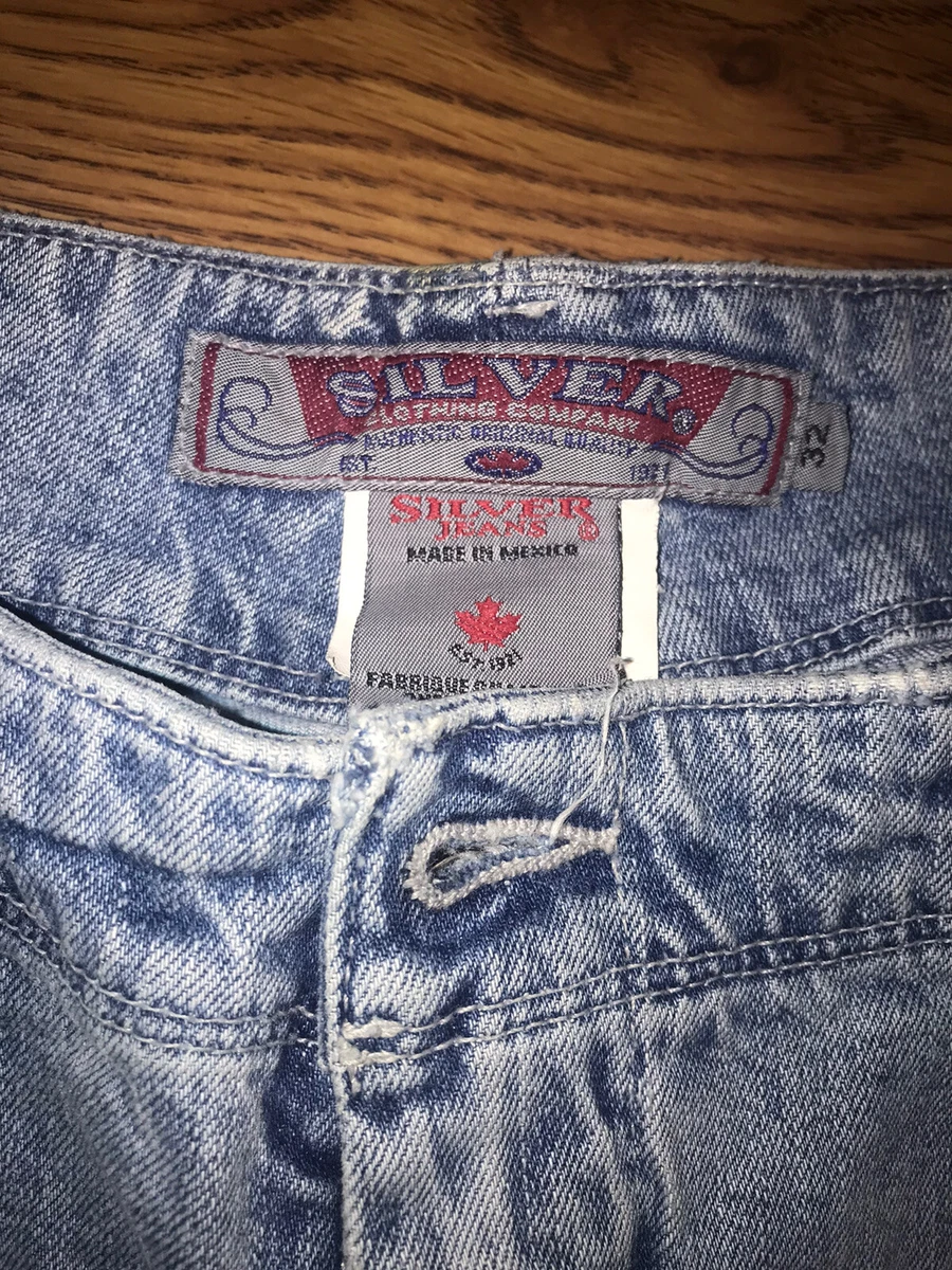 Vintage silver best sale jeans