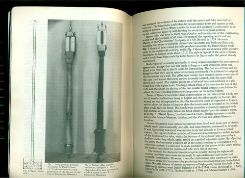 ANTIQUE BAROMETERS 'AN ILLUSTRATED SURVEY by EDWIN BANFIELD- 1st - Foto 5 di 8