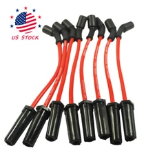 10.5 MM PERFORMANCE JDMSPEED SPARK PLUG WIRE SET FOR 1999-2013 GM GMC Pontiac