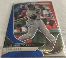 2020 Prizm Baseball Gleyber Torres New York Yankees Red White Blue Prizm #100