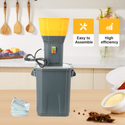 1000W Electric Mill Dry Grain Grinder Machine Cereal Feed Grinder +5 Sieves 30L