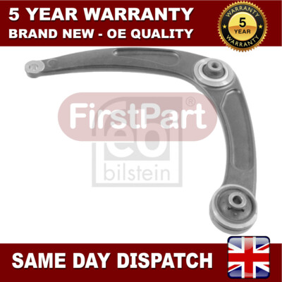 Fits Peugeot Citroen FirstPart Front Left Lower Track Control Arm #2 3520S2