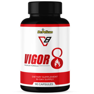Vigor8- Bodybuilding & Men's Health Support- 90 Capsules
