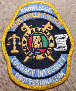 AL Huntsville Alabama Police Patch