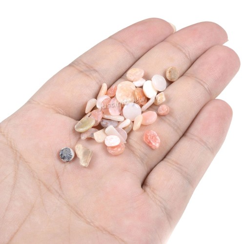 100g Gemstone Polished Chips Crushed Tumbled Stone Crystal Healing Embellishment - Afbeelding 320 van 364