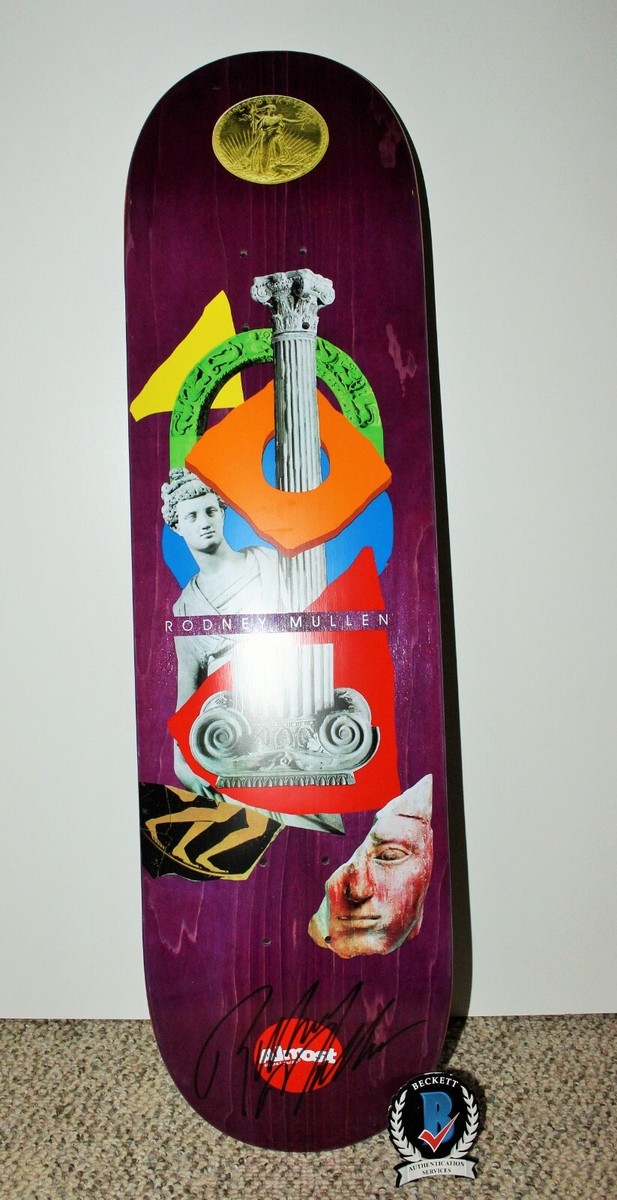 RODNEY MULLEN SIGNED ALMOST SKATEBOARD DECK BECKETT COA BAS