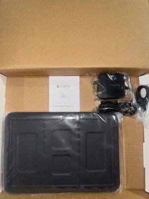 Mophie - 4-in-1 Wireless Charging Mat - Black W Charger