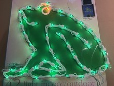 Vintage Frog Hanging Window Silhouette Y2K 42 Light Easter Summer Sculpture