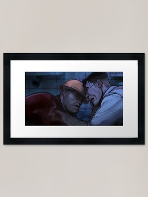 Saw Fortress 2 gerahmter Kunstdruck gerahmt Wandbild Poster Leinwanddruck Bild