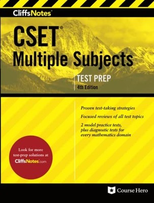 Cliffsnotes CSET mehrere Themen: 4. Auflage (überarbeitet)