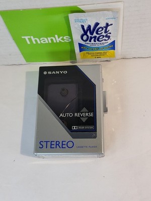 Sanyo M-G80D Cassette Player Working-READ Info 