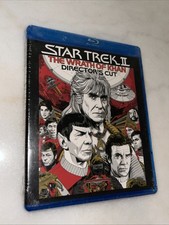 Star Trek II: The Wrath of Khan Director's Cut Blu-ray 1982 New Sealed