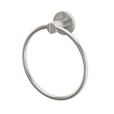 4692 Channel Towel Ring, Satin Nickel