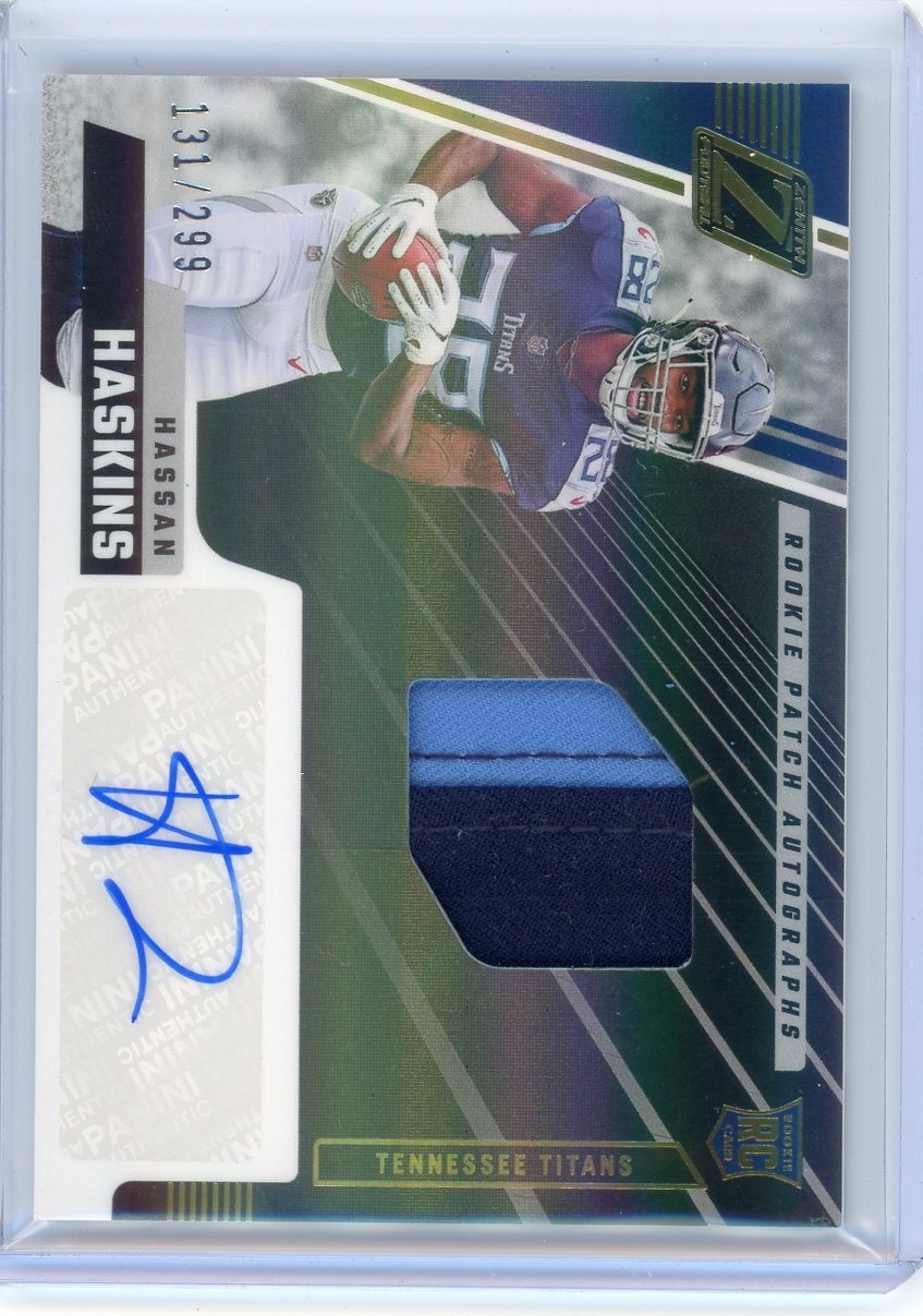 2022 Panini Zenith #242 Hassan Haskins RPA #/299