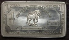 1 Troy Ounce Oz .999 Fine Zinc .....Ships From Ohio........Lot 2198